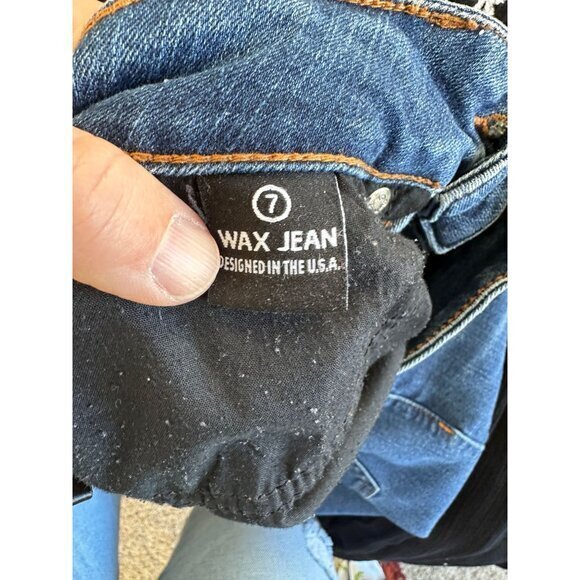 Wax Jeans Women's Straight Jeans‎ size 7 straight leg denim - Picture 8 of 8